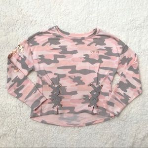 Justice Active Camo Top